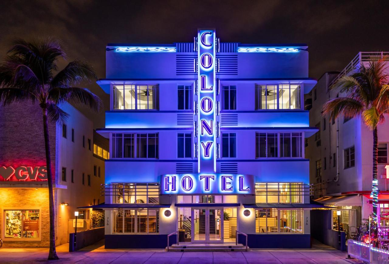 Colony Hotel Miami Beach Esterno foto